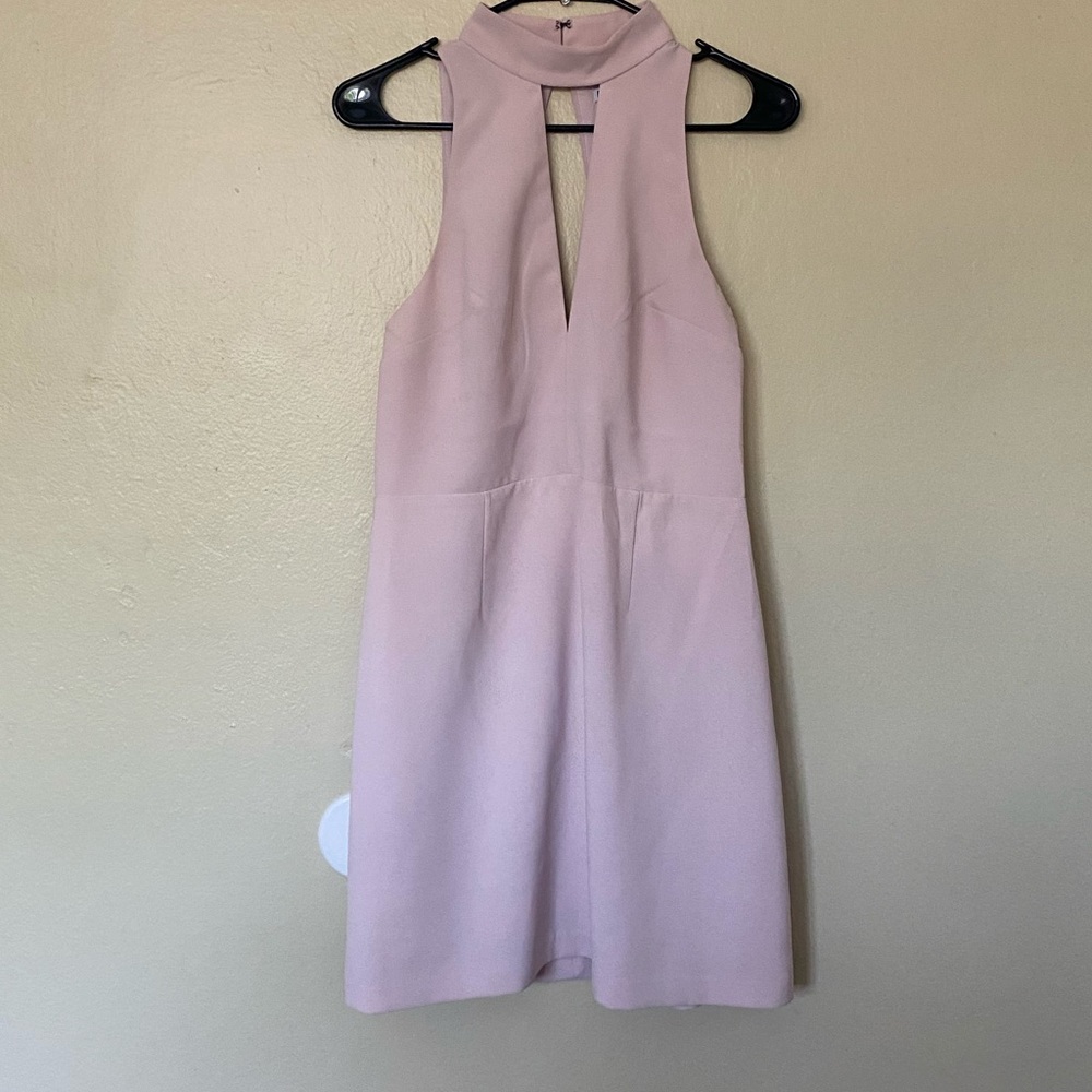 Express pink and black dress size 10